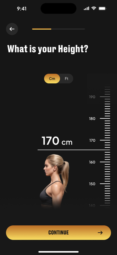 11 - Select your height